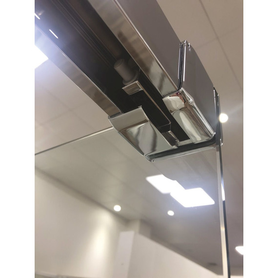 Душевое ограждение Cezares Tandem-Soft AH-2 120х80 см R, хром/прозрачное - 2 Душевое ограждение Cezares Tandem-Soft AH-2 120х80 см R, хром/прозрачное фото 2