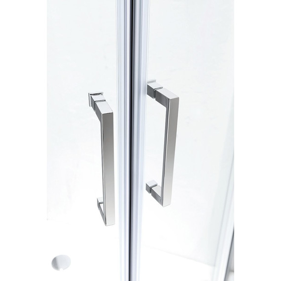 Душевая дверь Cezares Molveno BF-2 170 см, хром/прозрачное - 2 Душевая дверь Cezares Molveno BF-2 170 см, хром/прозрачное фото 2