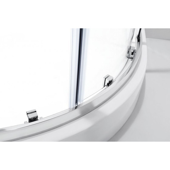 Душевое ограждение Cezares Molveno RH-22 120х110 см, хром/матовое фото 6