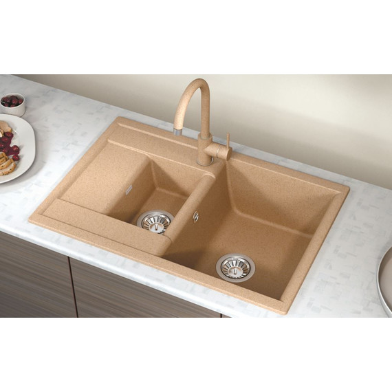Кухонная мойка Dr.Gans Астра 760К 25.065.D0760.406, терракота фото 2