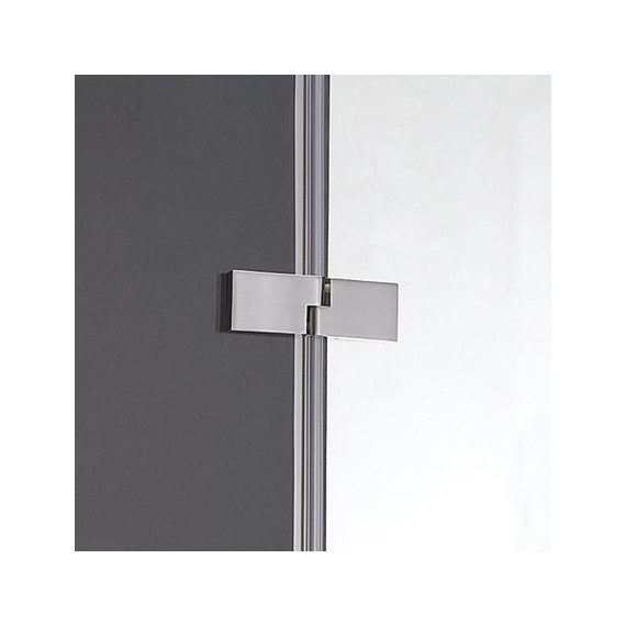 Душевое ограждение Cezares Bergamo AH-2 120х90 см R, хром/прозрачное фото 2