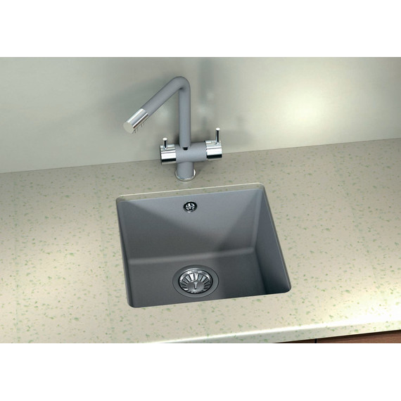 Кухонная мойка Florentina Вега 360 22.310.В0360.305, грей, Цвет производителя: грей фото 2