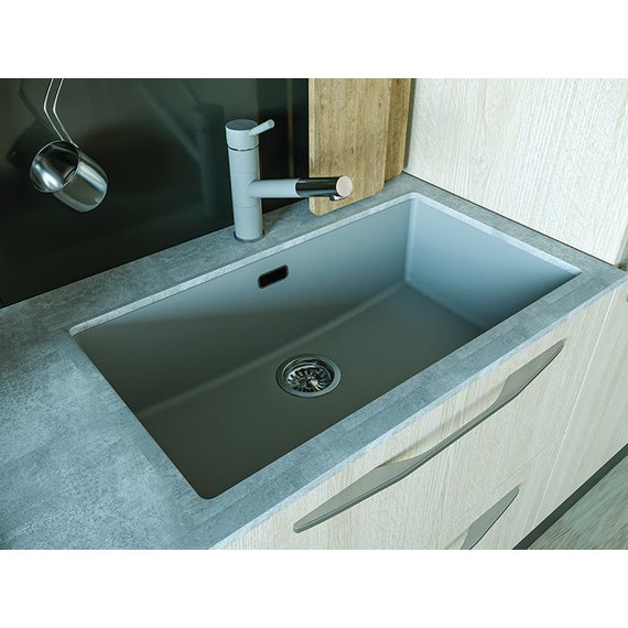 Кухонная мойка Florentina Вега 700 22.435.E0700.305, грей, Цвет производителя: грей фото 2