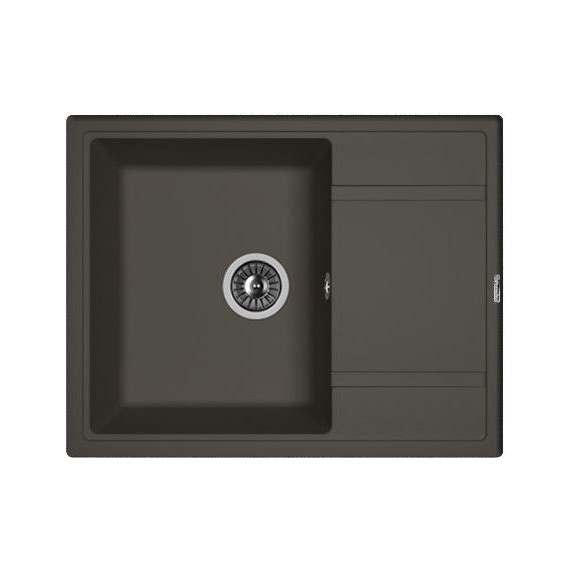 Кухонная мойка Florentina Липси 650 20.125.C0650.302, антрацит, Цвет производителя: чёрный фото 