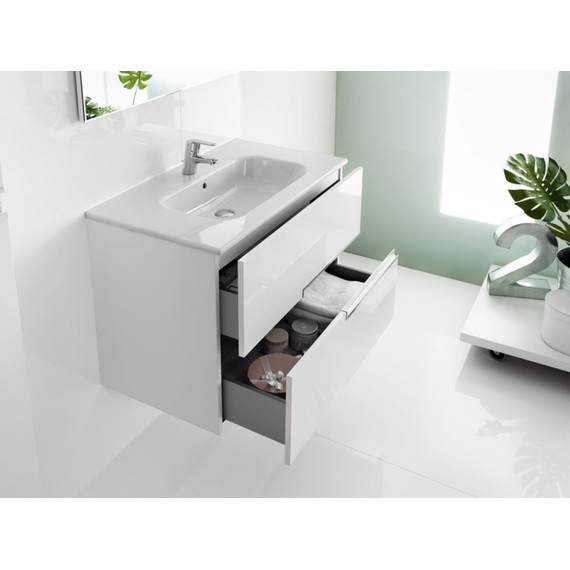 Тумба подвесная с раковиной Roca Victoria NORD Ice 60 см ZRU9302730, белый - 7 Тумба подвесная с раковиной Roca Victoria NORD Ice 60 см ZRU9302730, белый фото 7