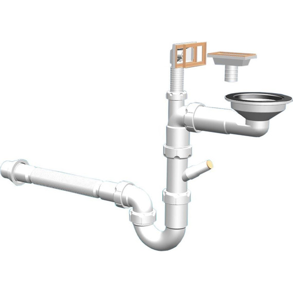 Кухонная мойка Florentina Комби 860 21.400.D0860.201, жасмин, Цвет производителя: жасмин фото 3