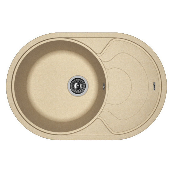 Кухонная мойка Florentina Родос 760 20.140.D0760.104, бежевый, Цвет производителя: бежевый фото 