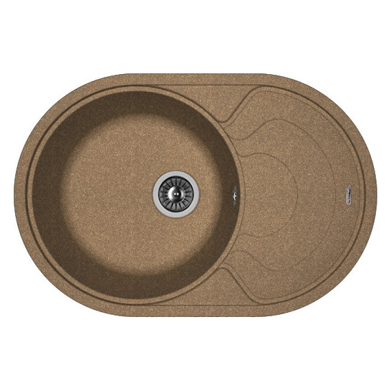 Кухонная мойка Florentina Родос 760 20.140.D0760.105, коричневый, Цвет производителя: коричневый фото 