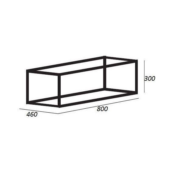 Тумба подвесная с раковиной Cezares CADRO-80/46/30-1C-SO-MET-ST 80 см, черный/белый фото 3