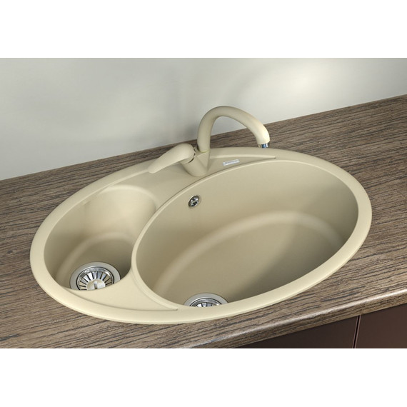 Кухонная мойка Florentina Селена 780 20.265.E0780.202, шампань, Цвет производителя: шампань фото 2