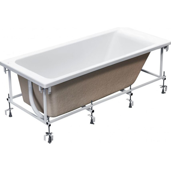 Ванна акриловая Roca Easy 170x70 см ZRU9302905, Размер - мм: 1700х700 - 4 Ванна акриловая Roca Easy 170x70 см ZRU9302905, Размер - мм: 1700х700 фото 4