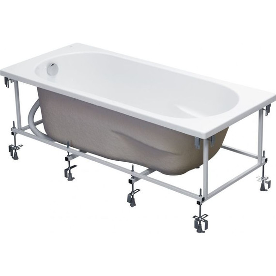 Ванна акриловая Roca Genova N 160x70 см ZRU9302973, Размер - мм: 1600х700 - 6 Ванна акриловая Roca Genova N 160x70 см ZRU9302973, Размер - мм: 1600х700 фото 6