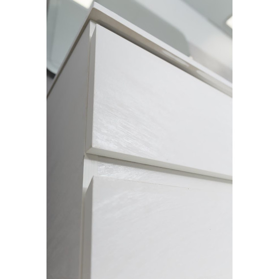 Тумба подвесная с раковиной Cezares MOLVENO-100-2C-SO-BG 100 см, Bianco Ghiaccio - 4 Тумба подвесная с раковиной Cezares MOLVENO-100-2C-SO-BG 100 см, Bianco Ghiaccio фото 4