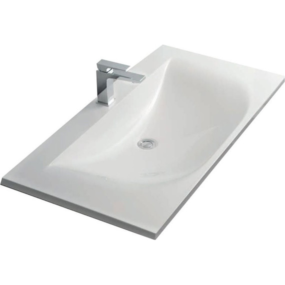 Тумба подвесная с раковиной Cezares MOLVENO-100-2C-SO-BG 100 см, Bianco Ghiaccio - 7 Тумба подвесная с раковиной Cezares MOLVENO-100-2C-SO-BG 100 см, Bianco Ghiaccio фото 7