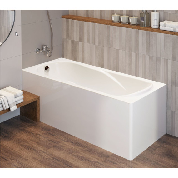 Ванна акриловая Roca Uno 170x75 см ZRU9302870, Размер - мм: 1700х750 фото 2