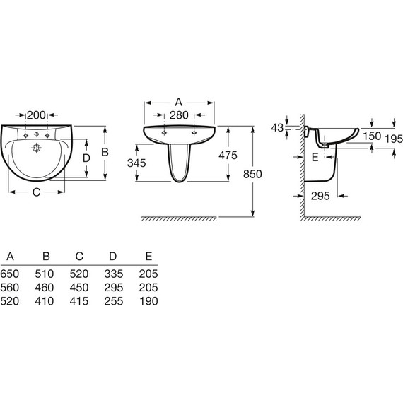 Полупьедестал Roca Victoria 33739200Y фото 3