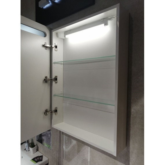 Зеркальный шкаф Roca Victoria Nord 60 см левый ZRU9000029, белый - 8 Зеркальный шкаф Roca Victoria Nord 60 см левый ZRU9000029, белый фото 8