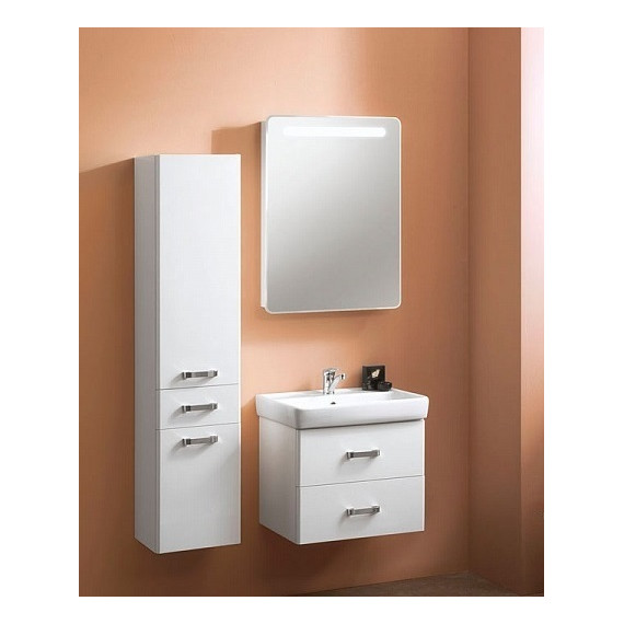 Тумба подвесная с раковиной Акватон Америна 60 см 1A1354K1AM010, белый фото 6