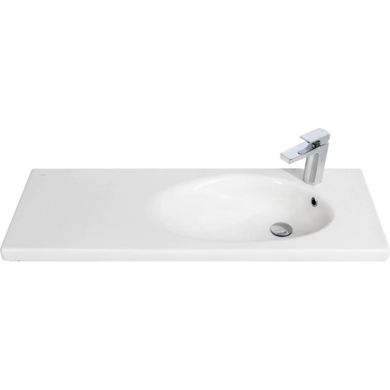 Тумба подвесная с раковиной Roca Etna 80 см 857301445, дуб верона - 7 Тумба подвесная с раковиной Roca Etna 80 см 857301445, дуб верона фото 7