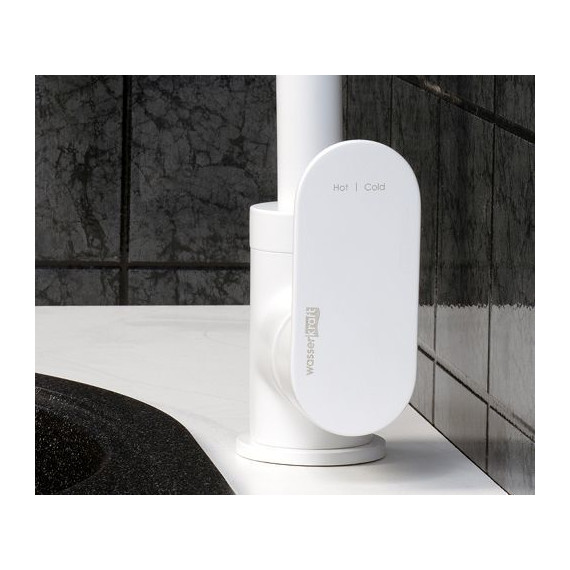 Смеситель для кухни WasserKraft Mindel 8507, белый фото 6