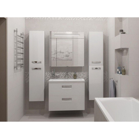 Пенал подвесной ROCA The GAP 35 см правый ZRU9302738, белый - 5 Пенал подвесной ROCA The GAP 35 см правый ZRU9302738, белый фото 5