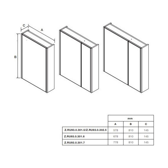 Зеркальный шкаф ROCA The Up 60 см правый ZRU9303025, белый - 5 Зеркальный шкаф ROCA The Up 60 см правый ZRU9303025, белый фото 5