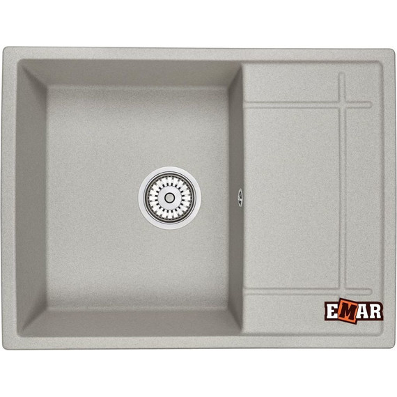 Кухонная мойка Emar EMQ-1650.Q, барит, Цвет производителя: барит фото 