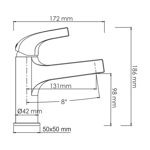 Смеситель для раковины WasserKraft Sauer 7103, золото фото 9