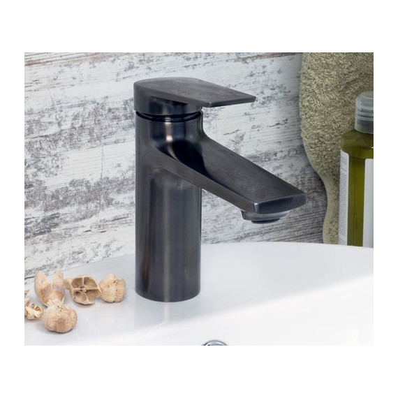 Смеситель для раковины WasserKraft Wiese 8403, оружейная сталь - 4 Смеситель для раковины WasserKraft Wiese 8403, оружейная сталь фото 4