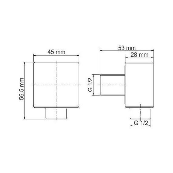 Шланговое подсоединение WasserKraft Wiese A179, оружейная сталь - 2 Шланговое подсоединение WasserKraft Wiese A179, оружейная сталь фото 2