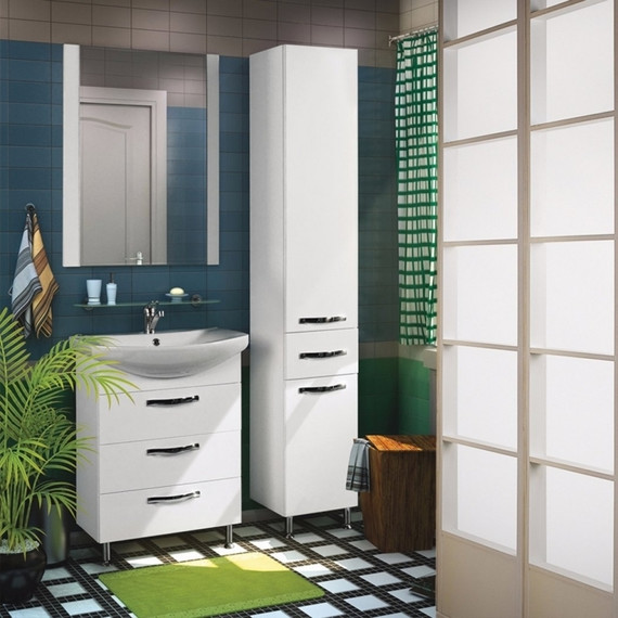 Тумба напольная с раковиной Акватон Ария 65Н см 1A1234K0AA010, белый - 6 Тумба напольная с раковиной Акватон Ария 65Н см 1A1234K0AA010, белый фото 6