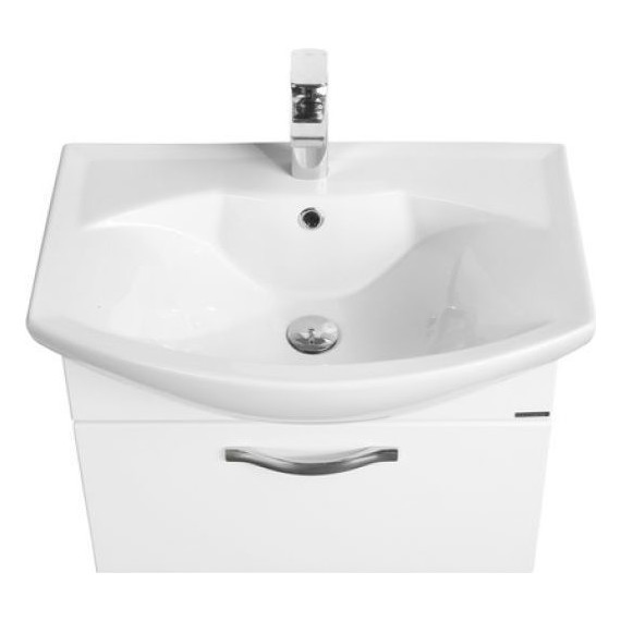 Тумба подвесная с раковиной Акватон Ария 65 см 1A1340K0AA010, белый - 4 Тумба подвесная с раковиной Акватон Ария 65 см 1A1340K0AA010, белый фото 4