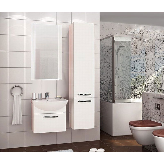 Пенал подвесной Акватон Ария 34 см с корзиной 1A134403AA010 - 5 Пенал подвесной Акватон Ария 34 см с корзиной 1A134403AA010 фото 5