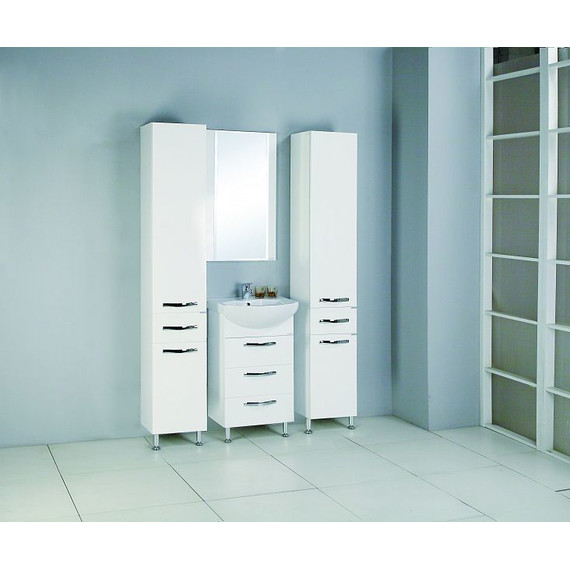 Тумба напольная с раковиной Акватон Ария 50Н см 1A1402K0AA010, белый - 7 Тумба напольная с раковиной Акватон Ария 50Н см 1A1402K0AA010, белый фото 7