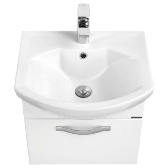 Тумба подвесная с раковиной Акватон Ария 50 см 1A1403K0AA010, белый - 4 Тумба подвесная с раковиной Акватон Ария 50 см 1A1403K0AA010, белый фото 4