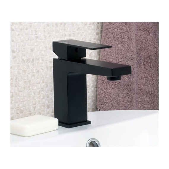 Смеситель для раковины WasserKraft Abens 2003, черный - 4 Смеситель для раковины WasserKraft Abens 2003, черный фото 4