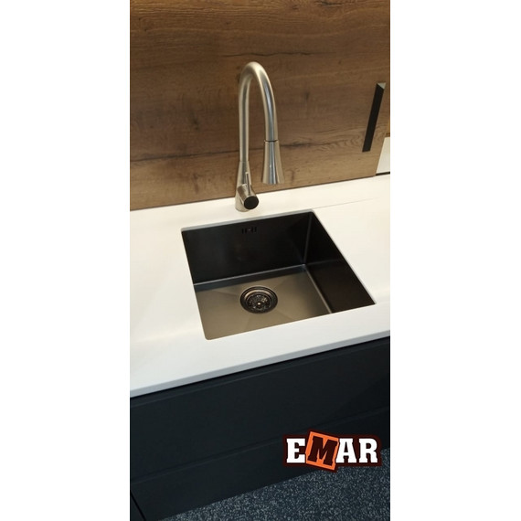 Кухонная мойка Emar EMB-113 1,2 мм, медь, Цвет производителя: медь фото 2