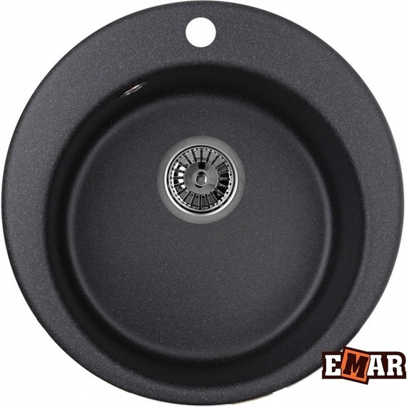 Кухонная мойка Emar EMQ-1475.C, морион, Цвет производителя: морион фото 