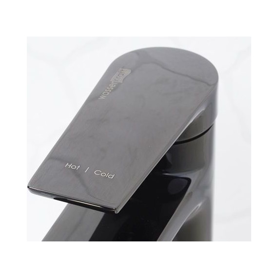 Смеситель для раковины WasserKraft Glan 6603, черный фото 7