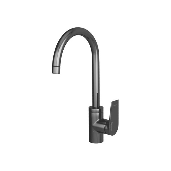 Смеситель для кухни WasserKraft Glan 6607, черный фото 