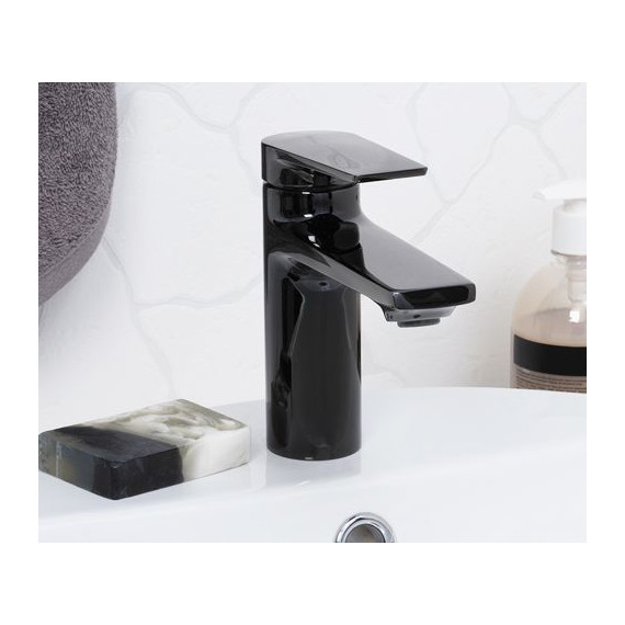 Смеситель для раковины WasserKraft Glan 6603, черный фото 4