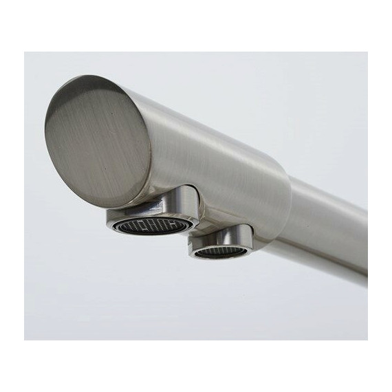 Смеситель для кухни WasserKraft A8027, матовый хром фото 3