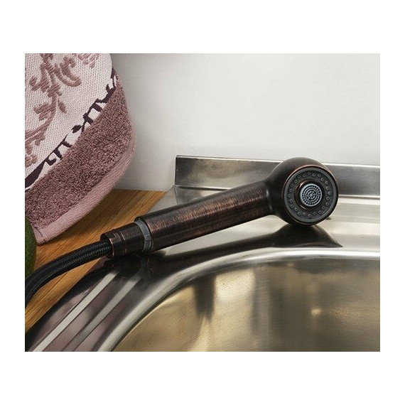 Смеситель для кухни WasserKraft A8247, темная бронза - 3 Смеситель для кухни WasserKraft A8247, темная бронза фото 3