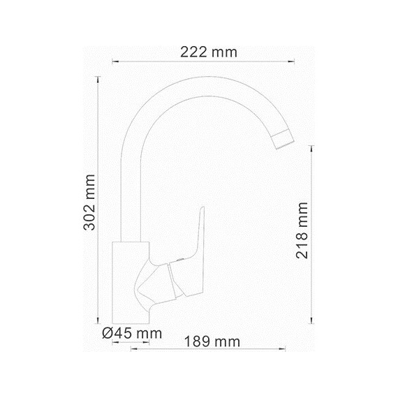 Смеситель для кухни WasserKraft Lippe 4507 фото 6