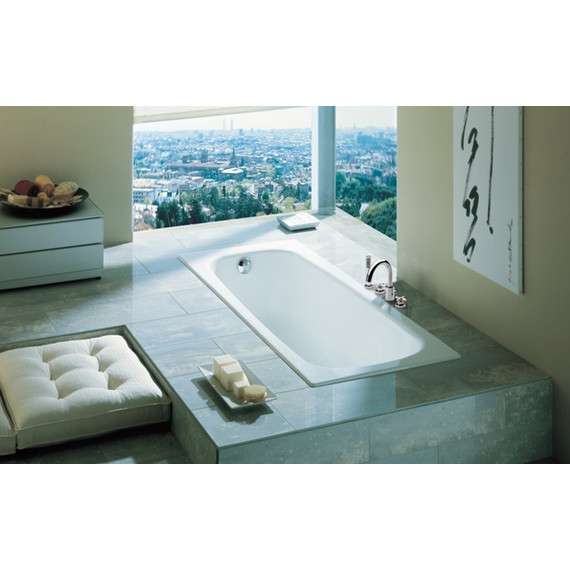 Ванна чугунная Roca Continental 170x70 см 21291100R с антискользящим покрытием - 2 Ванна чугунная Roca Continental 170x70 см 21291100R с антискользящим покрытием фото 2