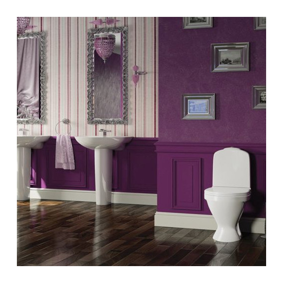 Унитаз-компакт Sanita Luxe Classic Luxe WC.CC/Classic/2-TM/WHT.G/S1 с крышкой микролифт - 4 Унитаз-компакт Sanita Luxe Classic Luxe WC.CC/Classic/2-TM/WHT.G/S1 с крышкой микролифт фото 4