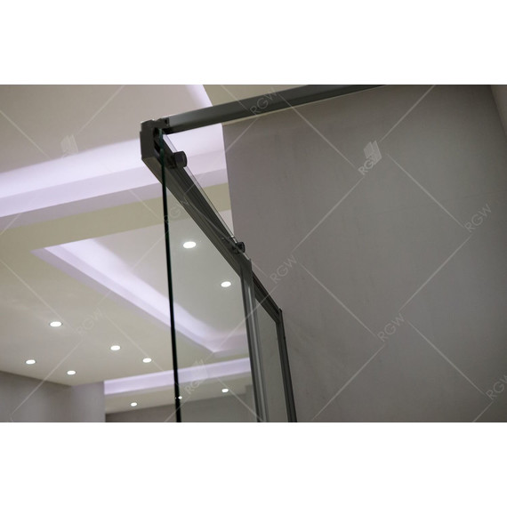 Душевая перегородка RGW WA-13B 140х195 см 34101314-14 с кронштейном в комплекте, черный/прозрачное - 6 Душевая перегородка RGW WA-13B 140х195 см 34101314-14 с кронштейном в комплекте, черный/прозрачное фото 6