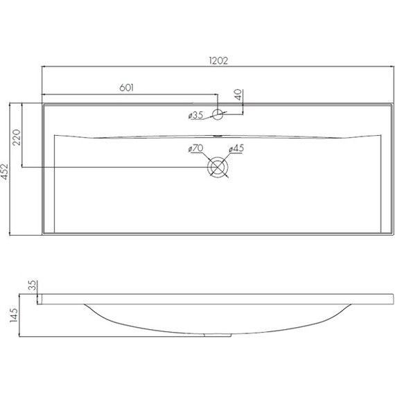 Тумба подвесная с раковиной Акватон Диор 120 см 1A1106K2DR010, белый фото 8