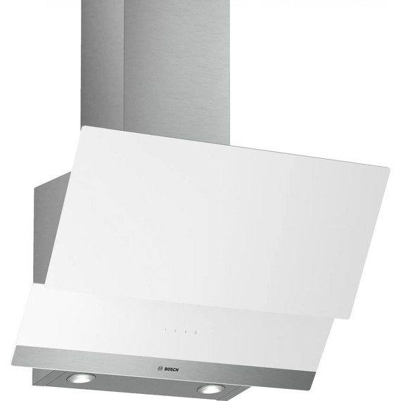 Вытяжка Bosch Serie 4 DWK065G20R (белое стекло) фото 