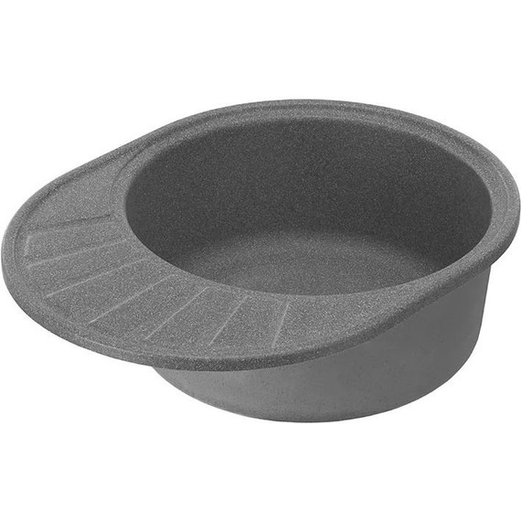 Кухонная мойка Акватон Чезана 1A711232CS210, графит, Цвет производителя: графит фото 2